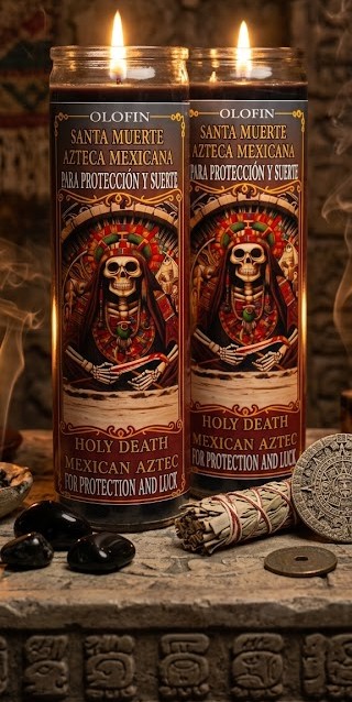Santa Muerte "Mexican Aztec" Protection & Luck